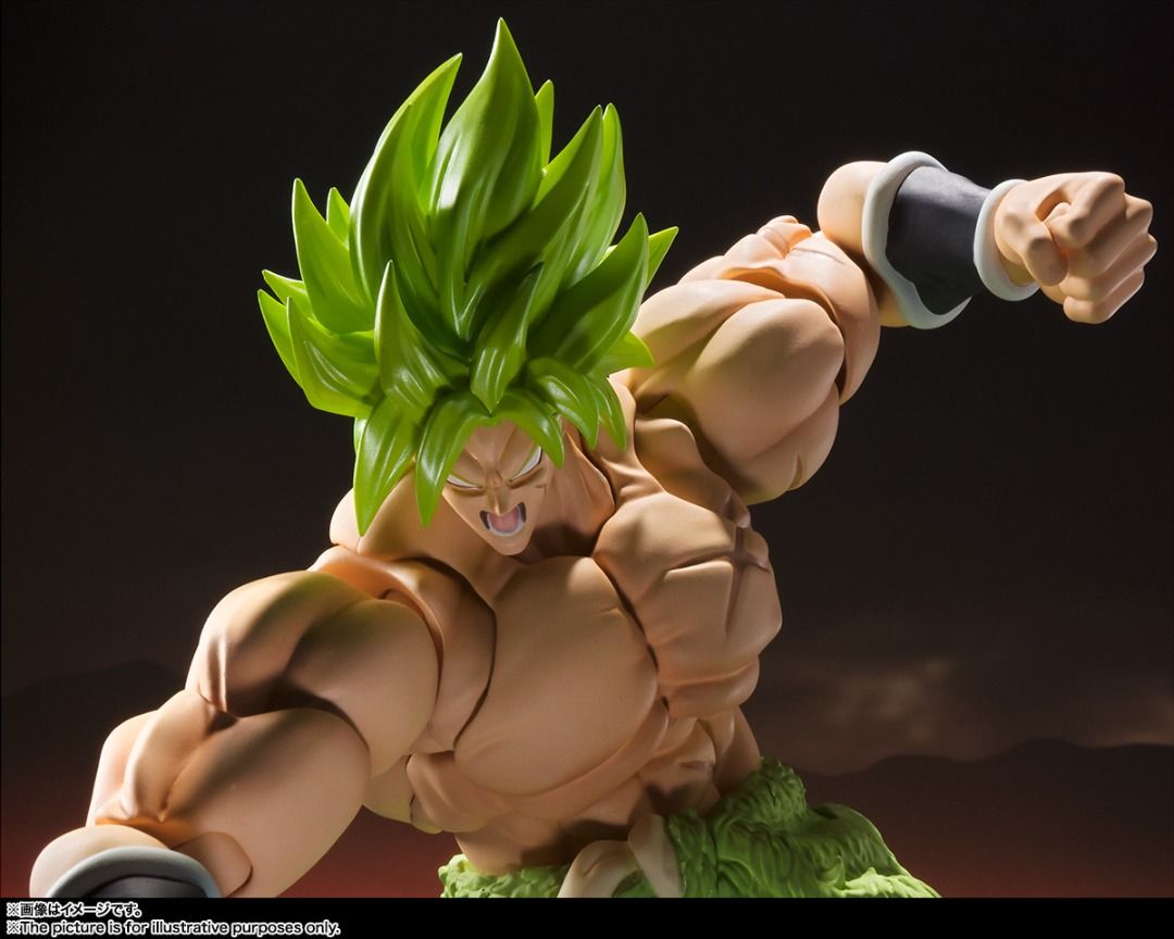 Bandai 1/12 SHF full power broly 龍珠超 超級撒亞人 布羅利 布洛尼  (2025版)