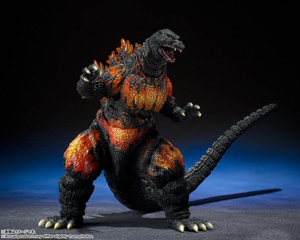 Bandai SHM 哥斯拉vs戴斯特洛伊亞 紅蓮哥斯拉 1995 70周年特別記念Ver