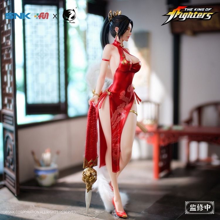 BearPanda × Biya 1/6 SNK 正版授權 不知火舞 紅裳舞 PVC手辦