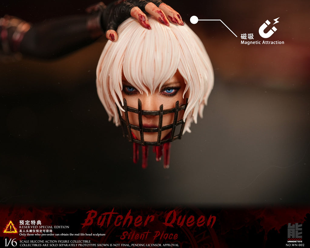 Wanneng Toys 腕能 1/6 WN-002A WN-002B 屠夫女王 Butcher Queen 普通版 豪華版 特典 真人頭雕 面罩 血件