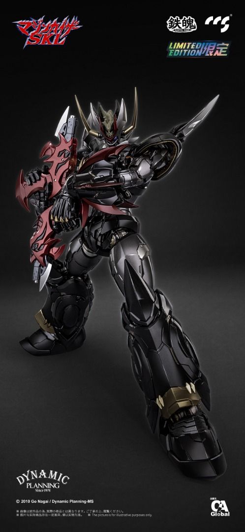 CCSTOYS 鐵魄 CCS 魔神凯撒 Mazinkaiser SKL Limited Edition 合金成品