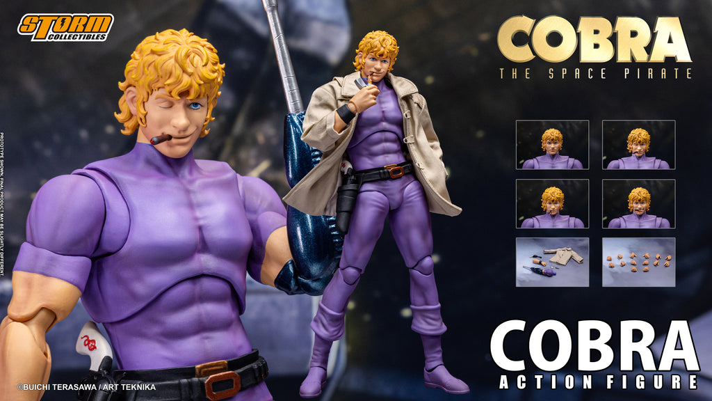 STORM COLLECTIBLES COBRA SPECIAL EDITION THE SPACE PIRATE #CTSP02 可動人偶