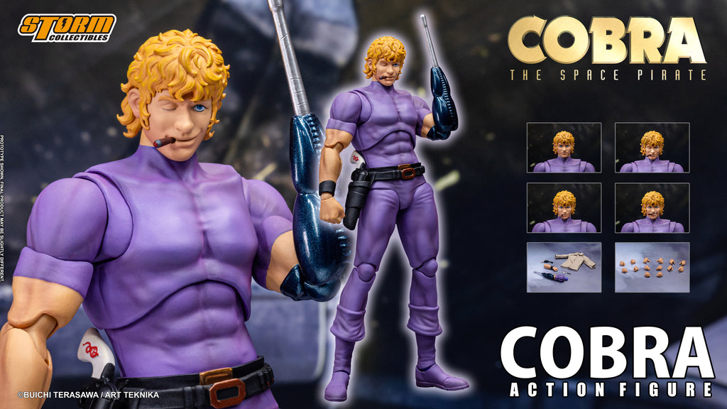 STORM COLLECTIBLES COBRA SPECIAL EDITION THE SPACE PIRATE #CTSP02 可動人偶