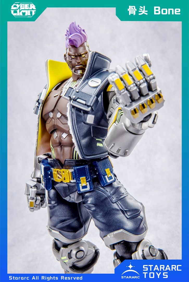 Stararc Toys 賽博極限 CYBER LIMIT 1/12 骨頭 Bone 可動成品