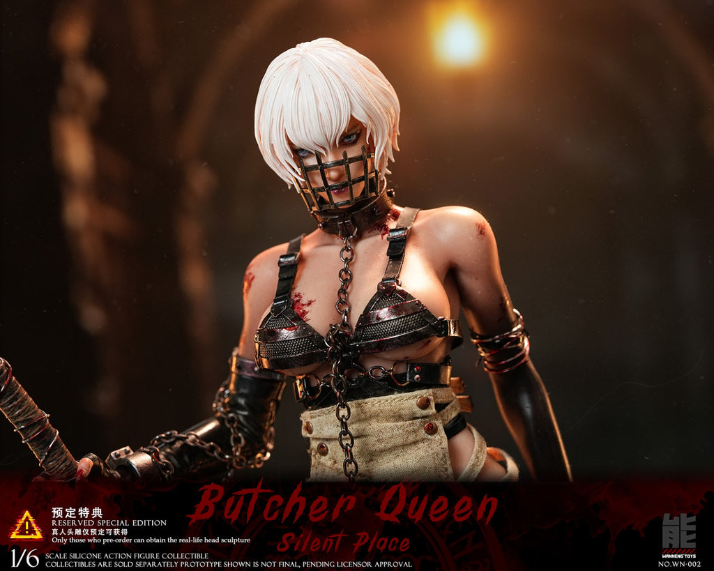 Wanneng Toys 腕能 1/6 WN-002A WN-002B 屠夫女王 Butcher Queen 普通版 豪華版 特典 真人頭雕 面罩 血件