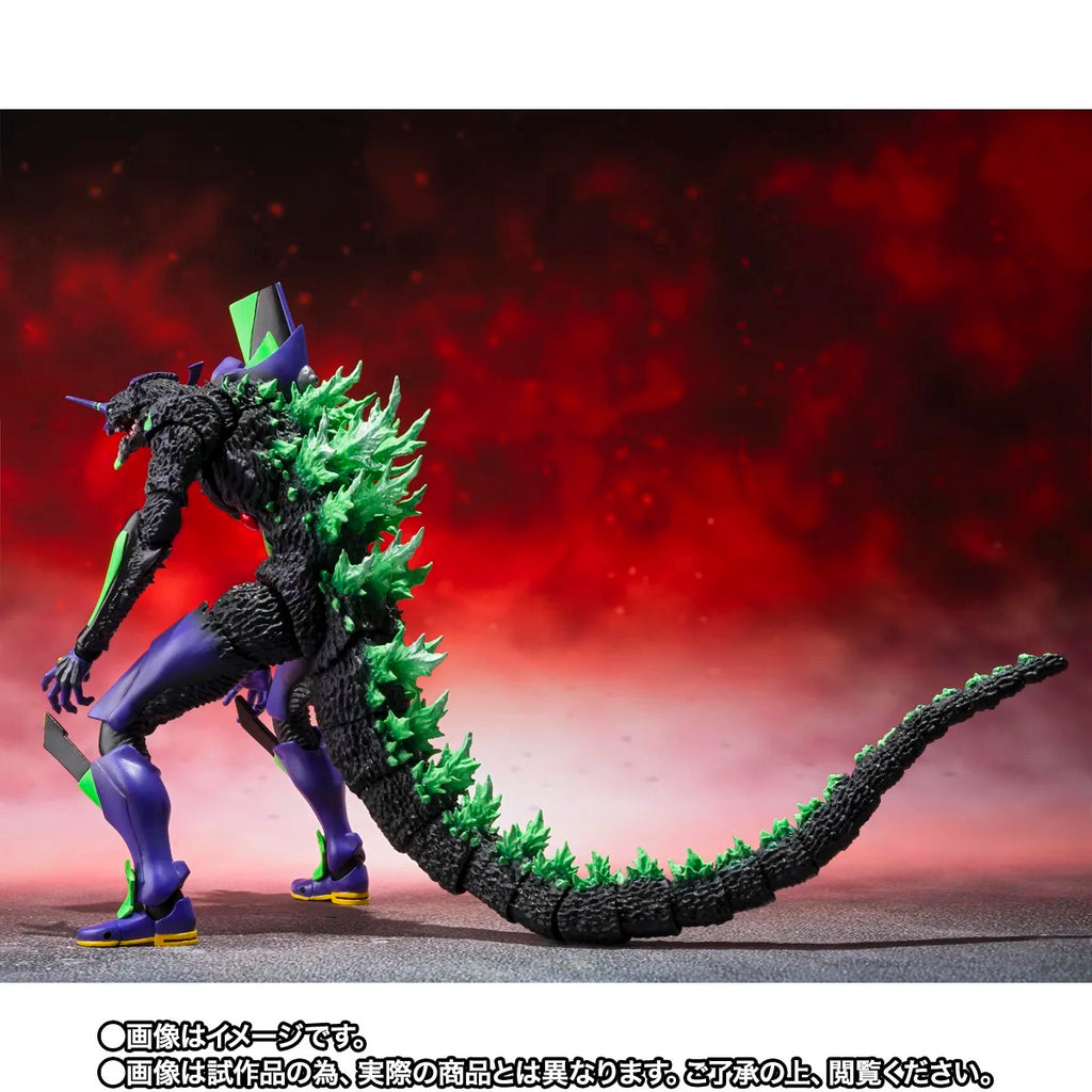 Bandai 魂限 SHMA EVA-01 初號機 "G" 覺醒形態 新世紀福音戰士 x 哥斯拉 Godzilla s.h.monsterarts Evangelion Test Type-01 "G" Awakening Form 可動成品
