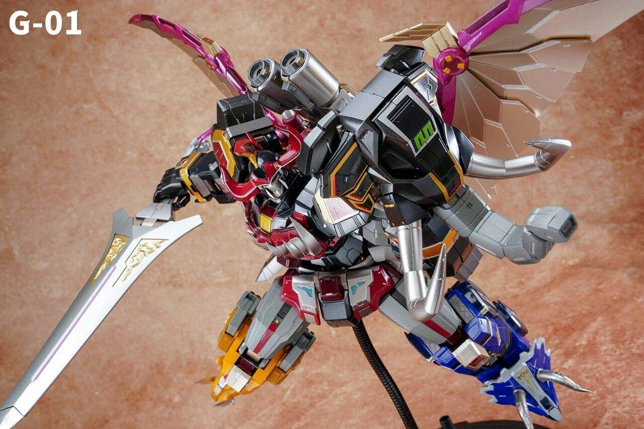獸王模型 G-01 大獸神 合金成品