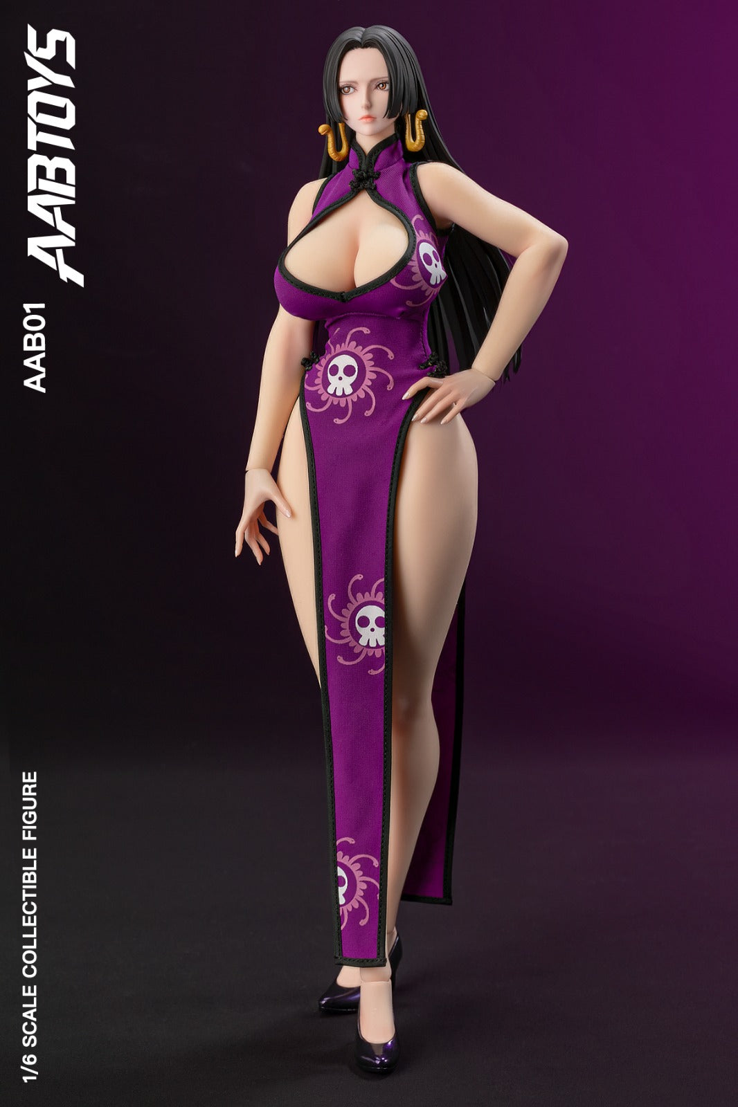 AAB Toys 1/6 AAB01 九頭身超模身材 海賊王 ONE PIECE 女海賊 女帝 波雅 漢考克 鉑金矽膠體 可動人偶
