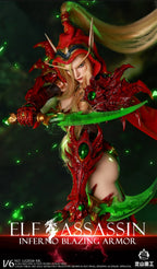 龍山重工 LSZGTOYS 1/6 LS2026-XK 炎獄熾鎧 精靈刺客 Infernal Armor Elf Assassin 可動人偶