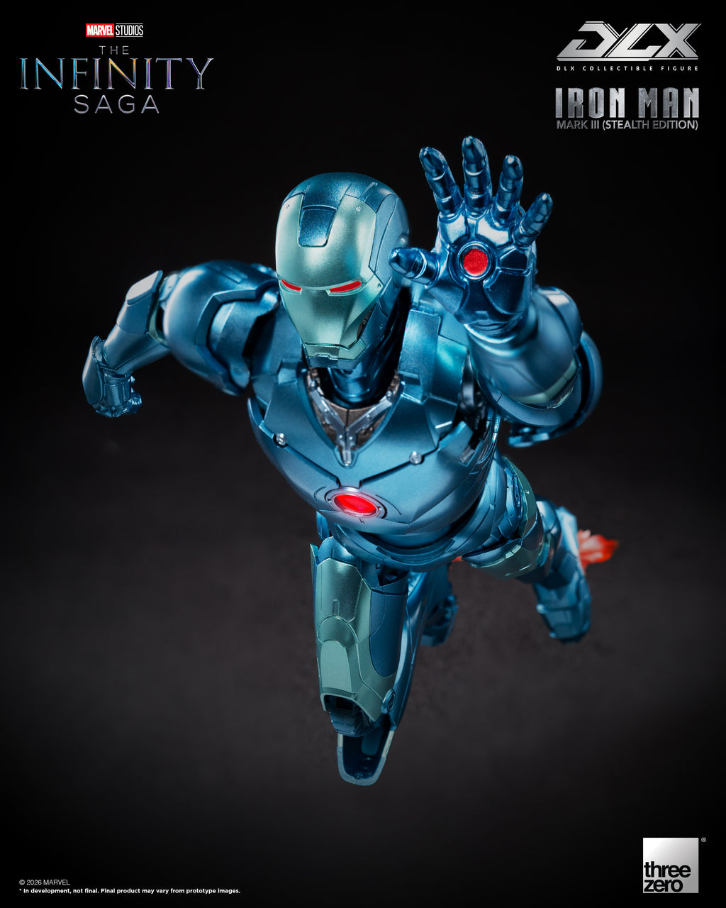 THREEZERO DLX The Infinity Saga Ironman 鋼鐵俠 Mark 3 MK3 潛行版 Stealth Edition 合金成品