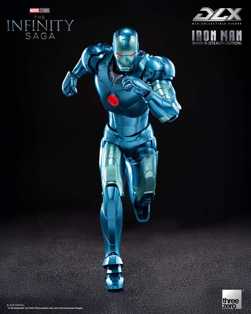 THREEZERO DLX The Infinity Saga Ironman 鋼鐵俠 Mark 3 MK3 潛行版 Stealth Edition 合金成品