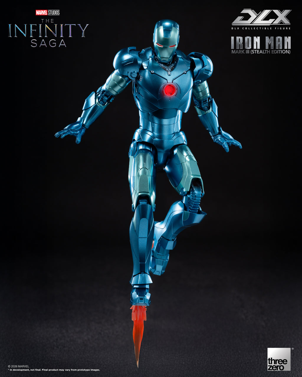 THREEZERO DLX The Infinity Saga Ironman 鋼鐵俠 Mark 3 MK3 潛行版 Stealth Edition 合金成品
