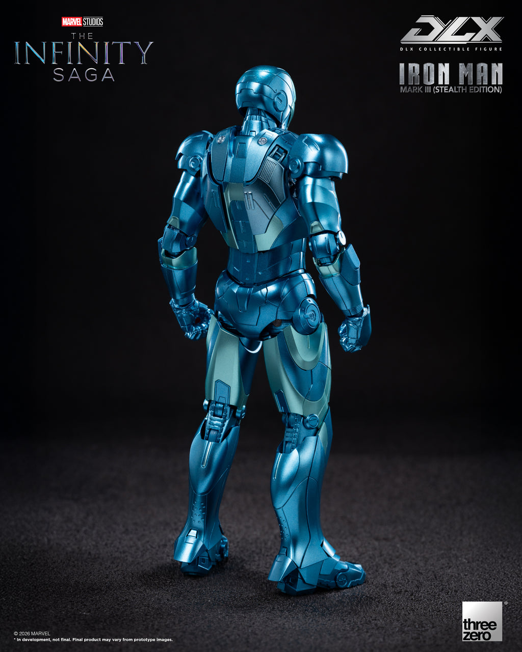 THREEZERO DLX The Infinity Saga Ironman 鋼鐵俠 Mark 3 MK3 潛行版 Stealth Edition 合金成品