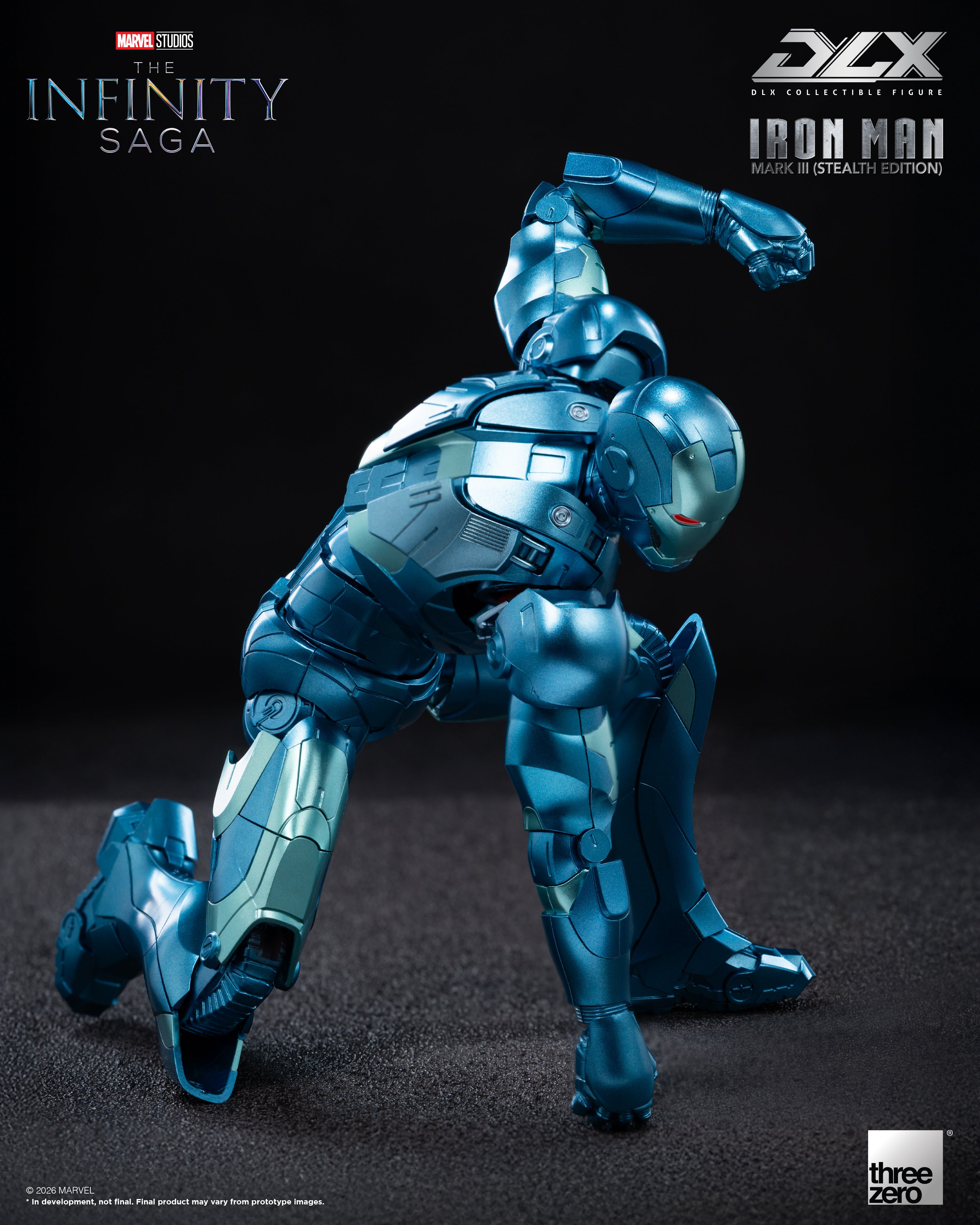 THREEZERO DLX The Infinity Saga Ironman 鋼鐵俠 Mark 3 MK3 潛行版 Stealth Edition 合金成品