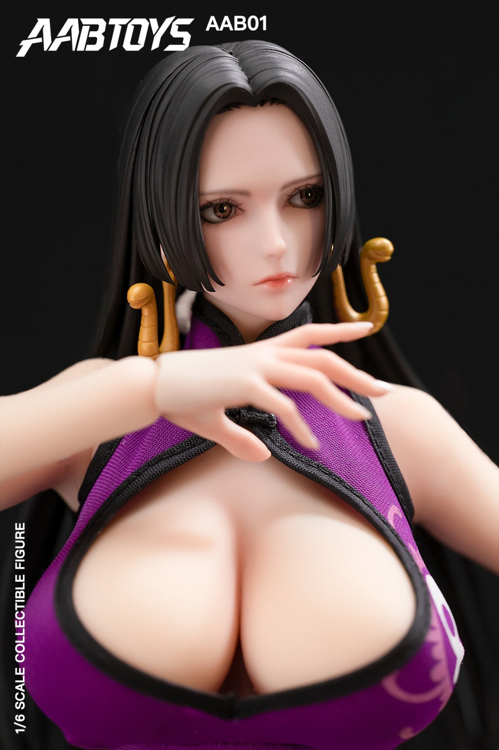 AAB Toys 1/6 AAB01 九頭身超模身材 海賊王 ONE PIECE 女海賊 女帝 波雅 漢考克 鉑金矽膠體 可動人偶