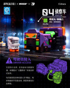 EVA EVANGELION 新世紀福音戰士 × WASA 變色龍 Super Train Combined Robot EVA206 Series 超列車合體機器人 盲盒