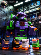 EVA EVANGELION 新世紀福音戰士 × WASA 變色龍 Super Train Combined Robot EVA206 Series 超列車合體機器人 盲盒