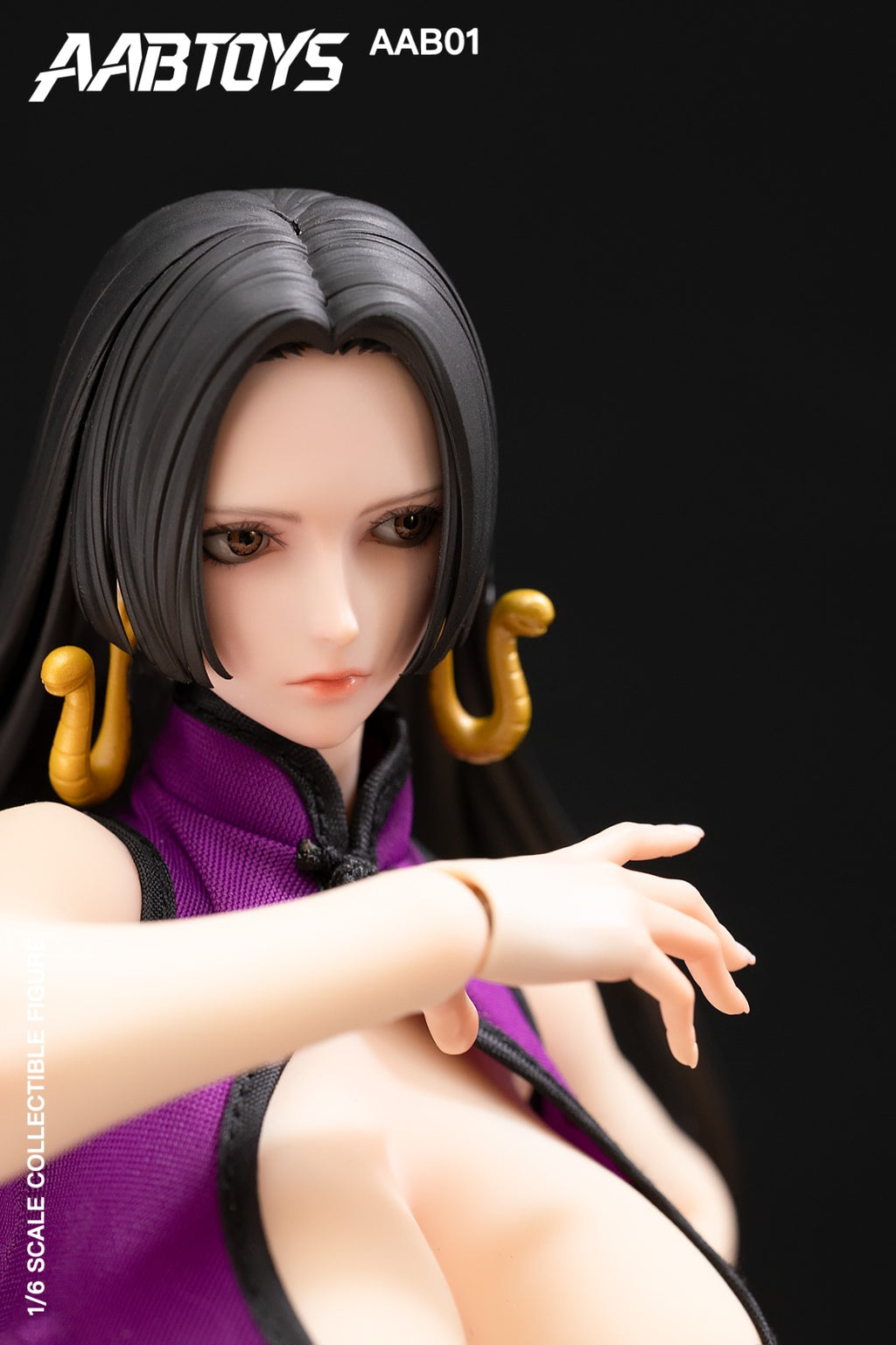AAB Toys 1/6 AAB01 九頭身超模身材 海賊王 ONE PIECE 女海賊 女帝 波雅 漢考克 鉑金矽膠體 可動人偶