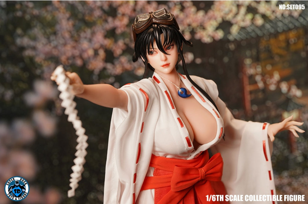 SUPER DUCK 1/6 空戰巫女 SET095 Aerial Combat Shrine Maiden 可動人偶