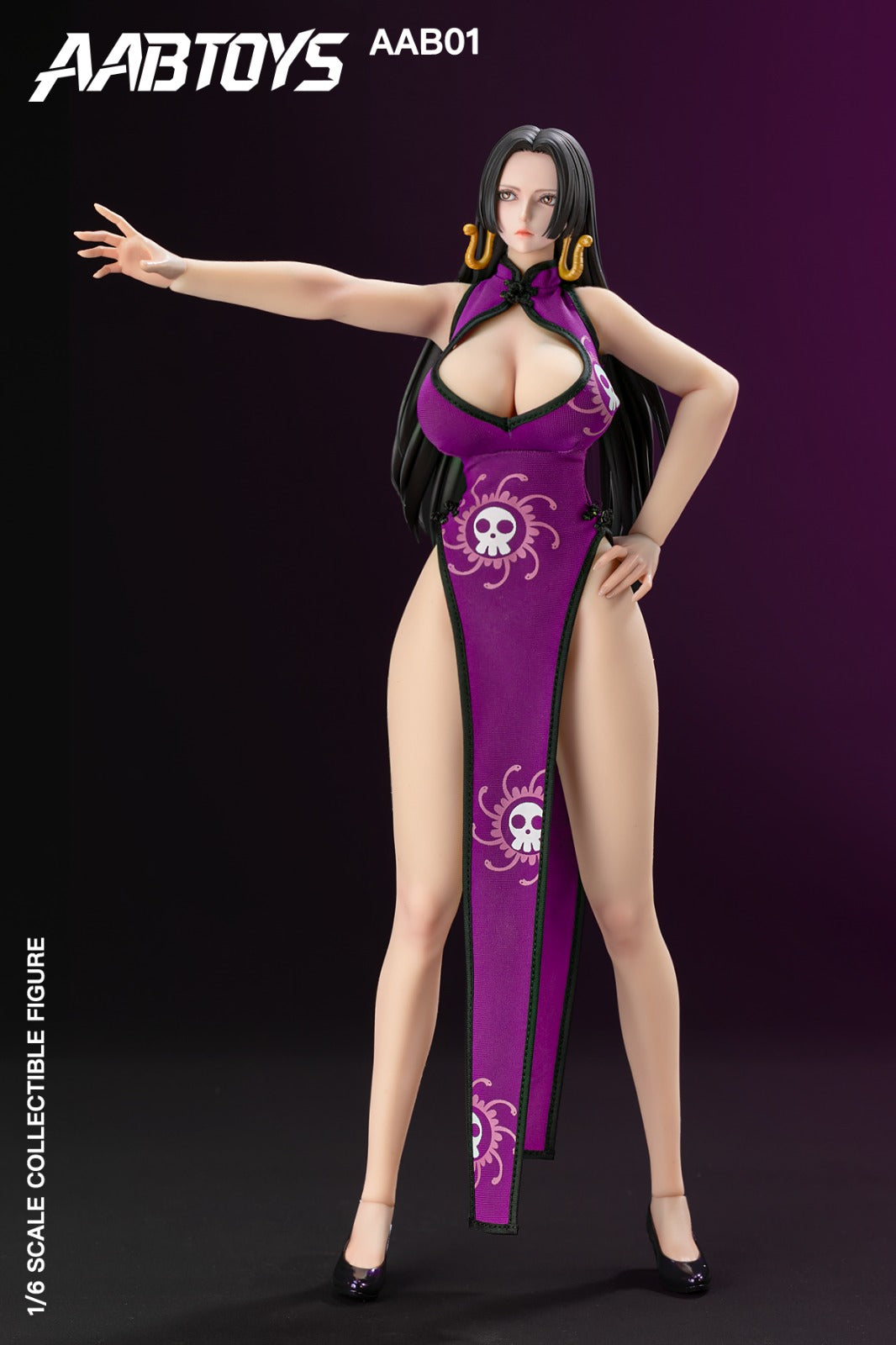 AAB Toys 1/6 AAB01 九頭身超模身材 海賊王 ONE PIECE 女海賊 女帝 波雅 漢考克 鉑金矽膠體 可動人偶
