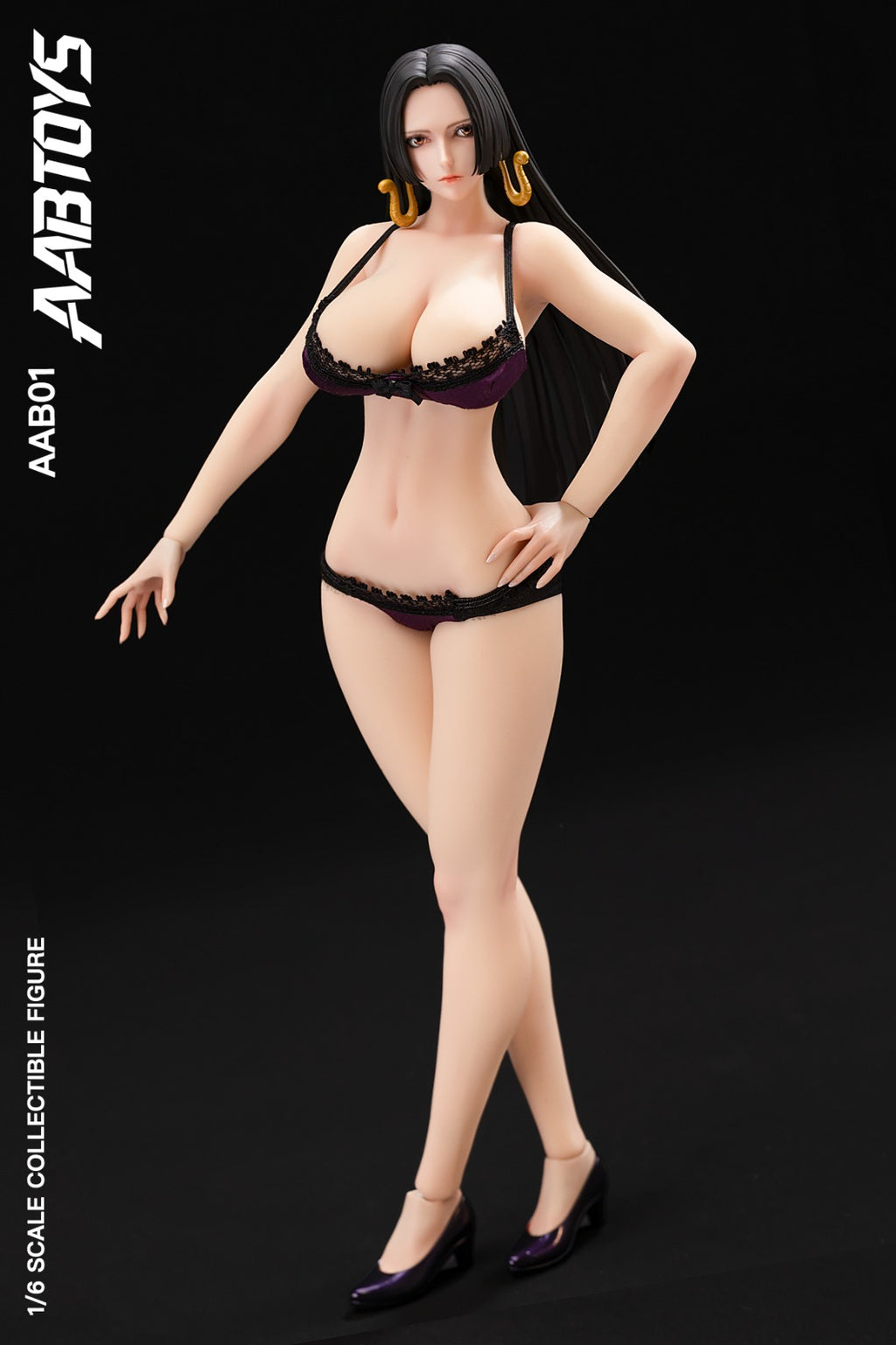 AAB Toys 1/6 AAB01 九頭身超模身材 海賊王 ONE PIECE 女海賊 女帝 波雅 漢考克 鉑金矽膠體 可動人偶