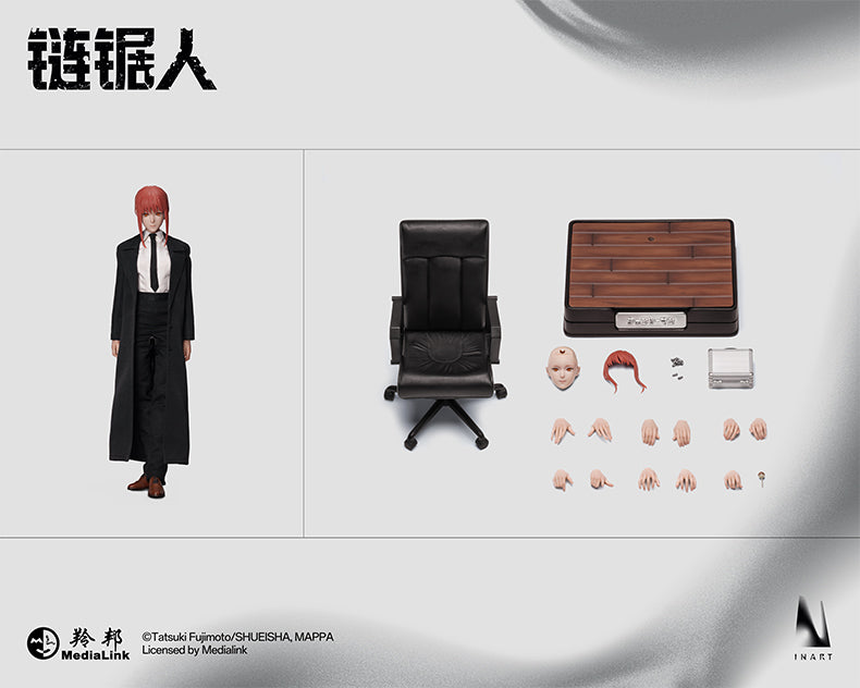 INART 1/6 鏈鋸人 真紀真 makima 收藏人偶