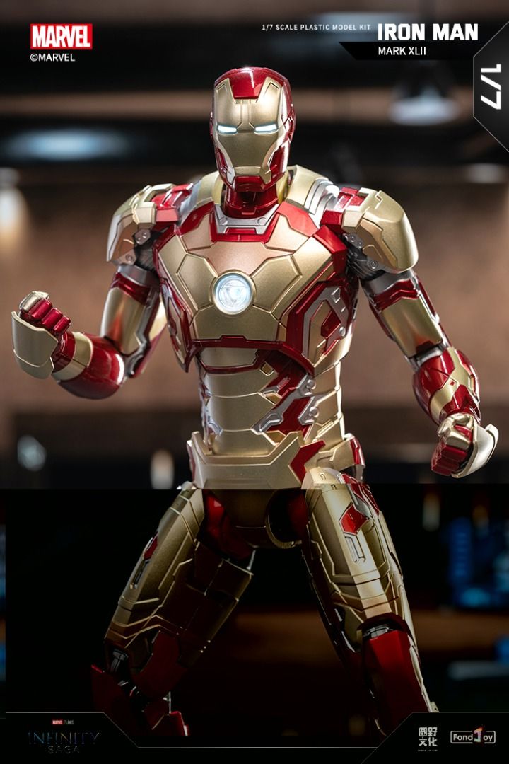Fondjoy 泛樂文化 1/7 Ironman 鋼鐵俠 MARK 42 拼裝模型