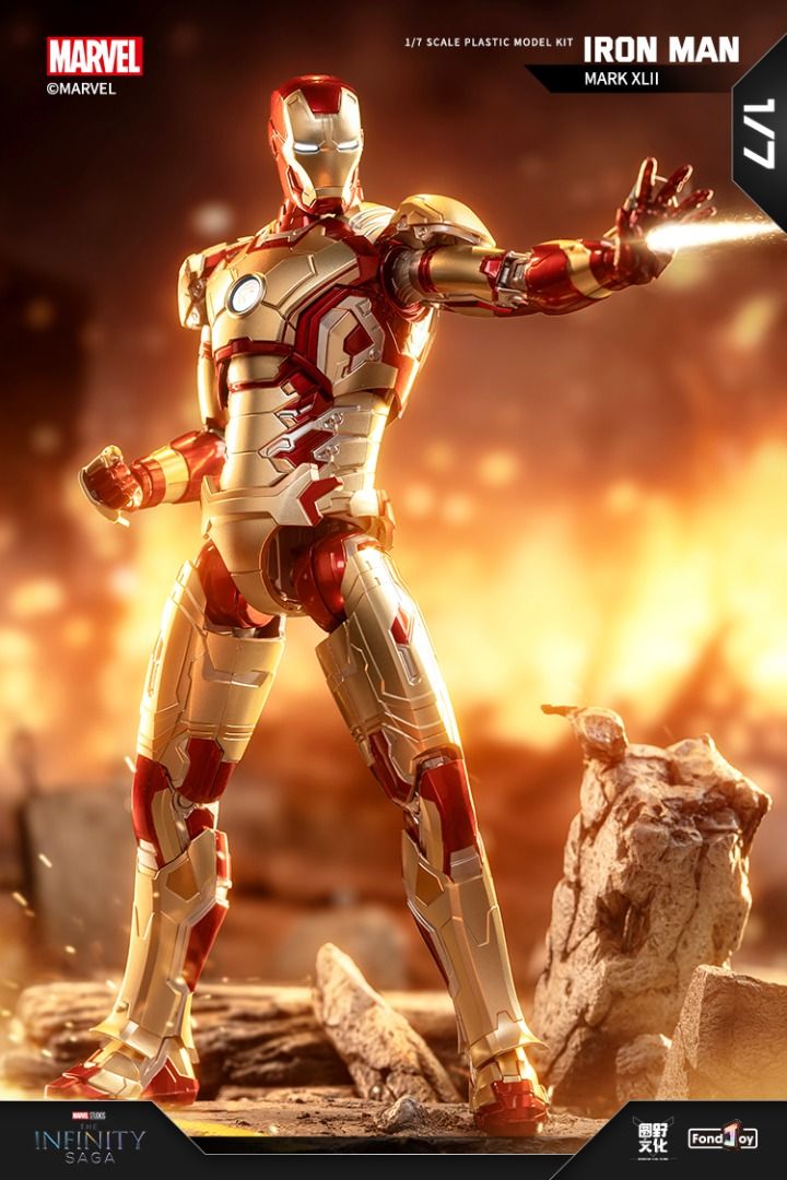 Fondjoy 泛樂文化 1/7 Ironman 鋼鐵俠 MARK 42 拼裝模型