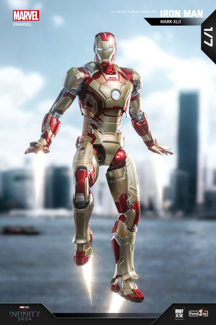 Fondjoy 泛樂文化 1/7 Ironman 鋼鐵俠 MARK 42 拼裝模型