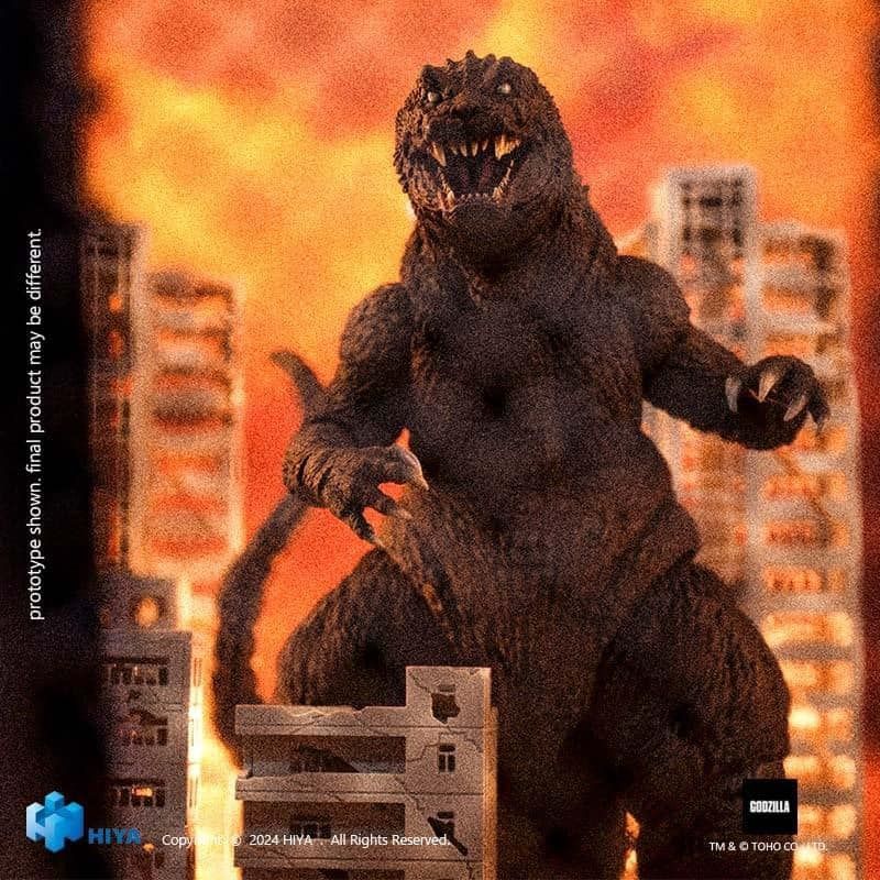 HIYA 海雅 SHM Exquisite Basic 大怪獸總攻擊 2001 Godzilla 哥斯拉 可動成品