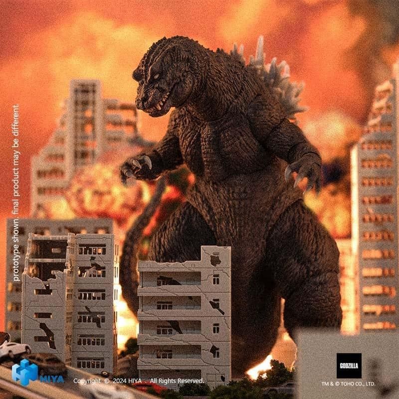 HIYA 海雅 SHM Exquisite Basic 大怪獸總攻擊 2001 Godzilla 哥斯拉 可動成品