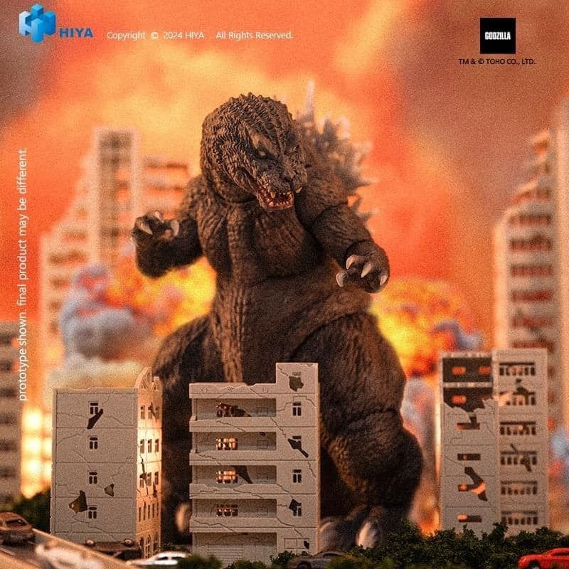 HIYA 海雅 SHM Exquisite Basic 大怪獸總攻擊 2001 Godzilla 哥斯拉 可動成品