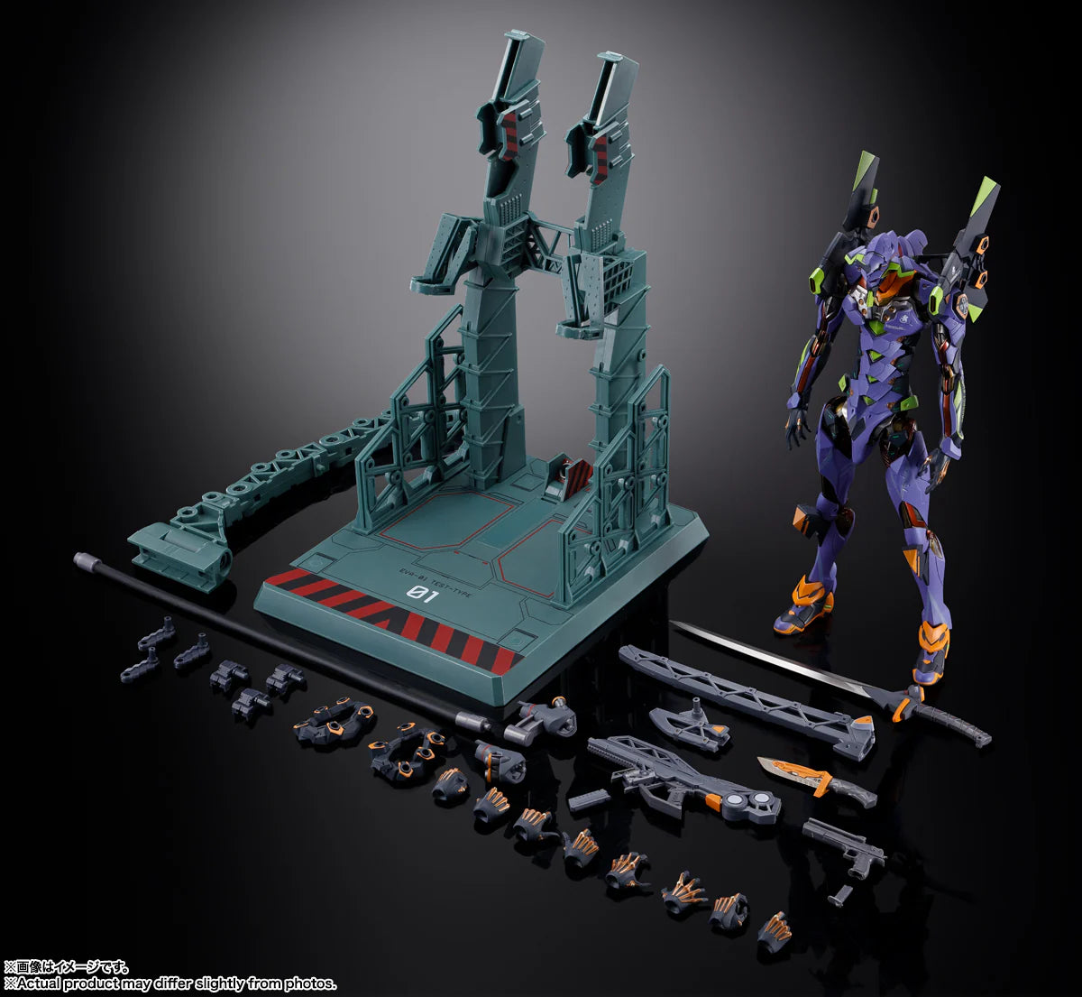 Tamashii Nations Bandai Metal Build MB EVA 01 合金成品