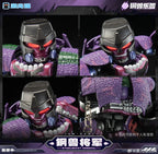 激光貓 激光猫 JGM-SZ01 鋼獸將軍 Q版 Megatron 麥加登 威震天 變形成品