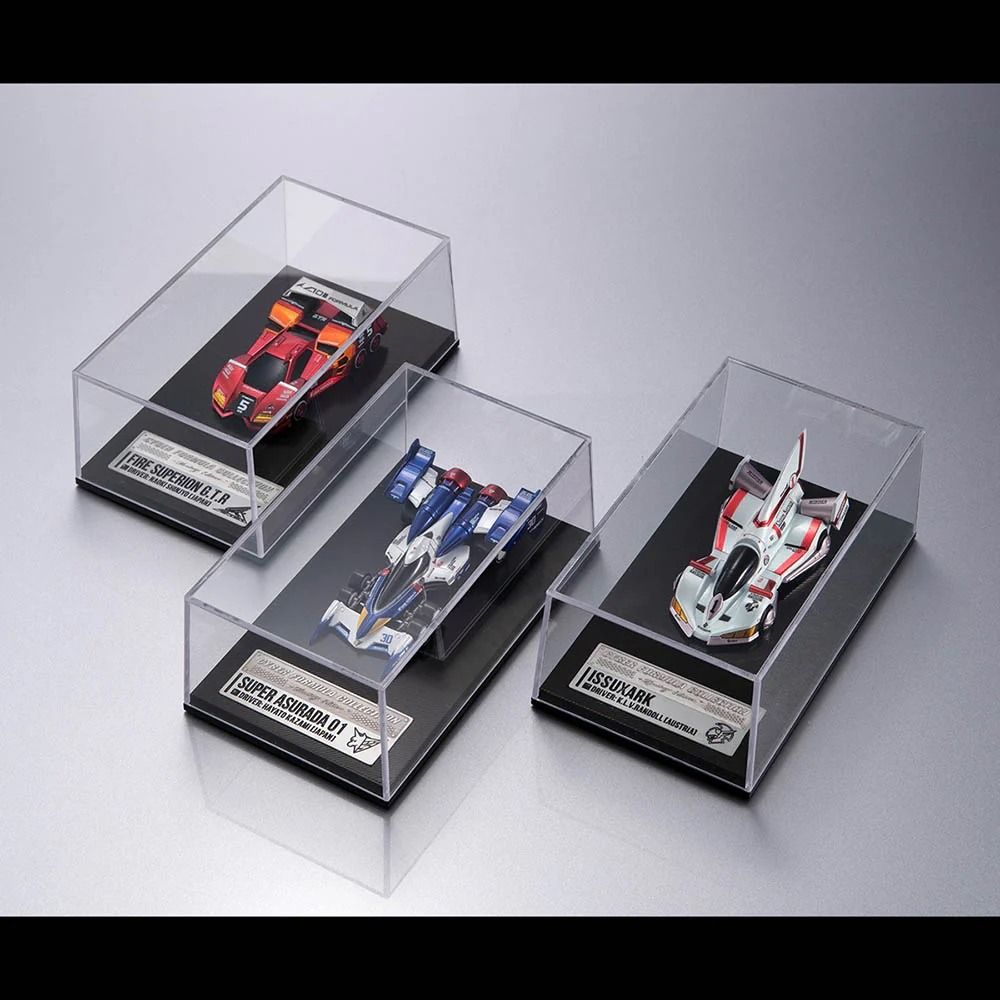 MegaHouse CF Collection 《高智能方程式》 超級雷神 01 火焰史焙利昂 伊修薩克 富士岡賽道決戰套裝 Heritage Edition