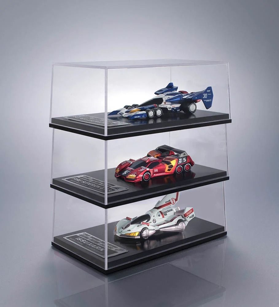 MegaHouse CF Collection 《高智能方程式》 超級雷神 01 火焰史焙利昂 伊修薩克 富士岡賽道決戰套裝 Heritage Edition
