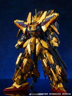 神馬模型 MG 1/100 黃金武士 百式 改 曉 全武裝形態 初回特典 合金骨架 組裝模型