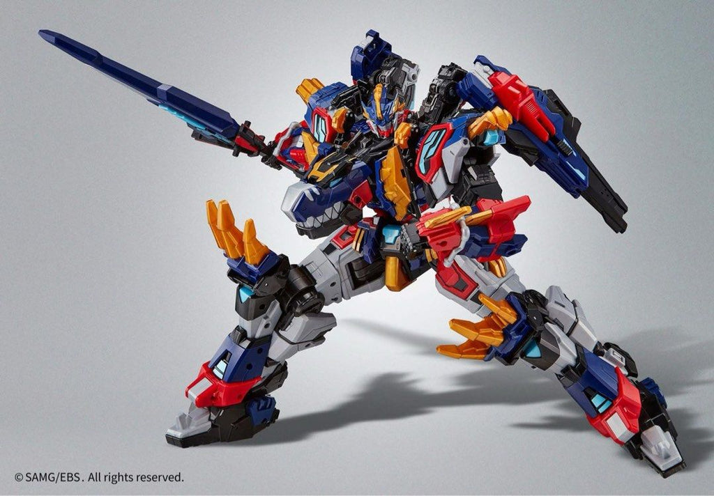 韓國 SAMG Miniforce Dinoid RexKaiser 迷你特工隊 恐龍合體 最強恐龍 變形成品