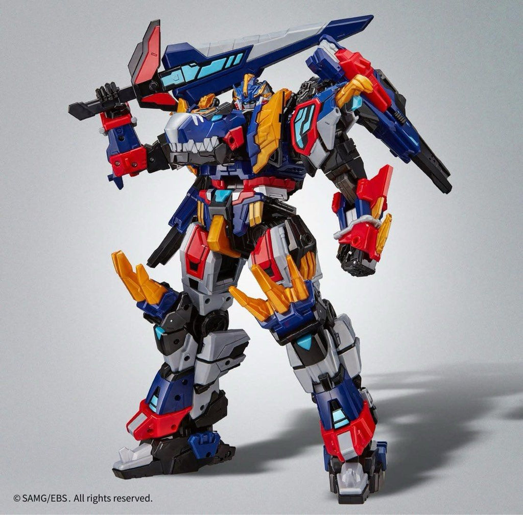 韓國 SAMG Miniforce Dinoid RexKaiser 迷你特工隊 恐龍合體 最強恐龍 變形成品