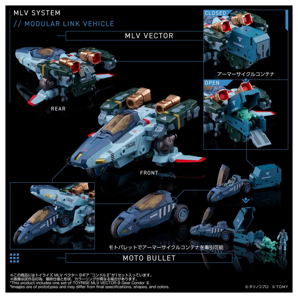 TAKARA TOMY Toyrise MLV 維克特 B 裝備 神鷹2號