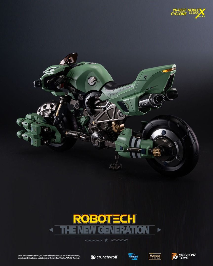 Moshowtoys MOSHOW 模壽 Macross 超時空要塞 機甲創世紀 Robotech 太空堡壘 旋風摩托車 MSX003 合金成品