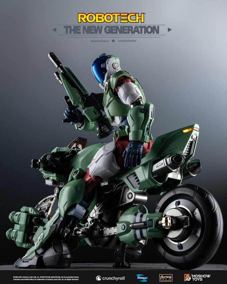Moshowtoys MOSHOW 模壽 Macross 超時空要塞 機甲創世紀 Robotech 太空堡壘 旋風摩托車 MSX003 合金成品