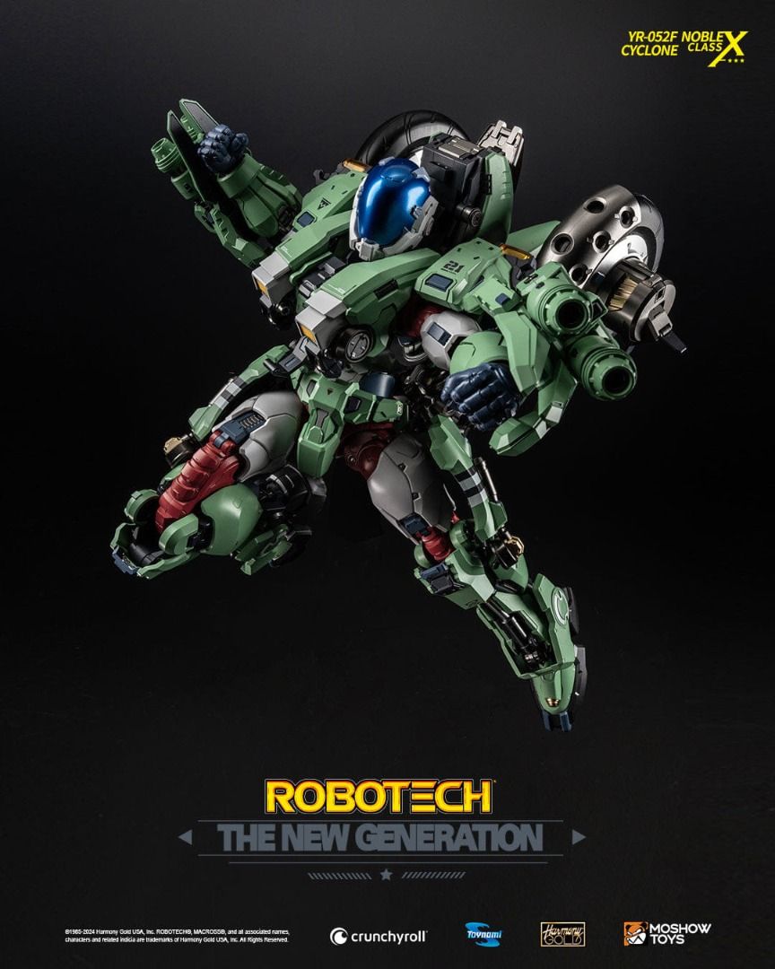 Moshowtoys MOSHOW 模壽 Macross 超時空要塞 機甲創世紀 Robotech 太空堡壘 旋風摩托車 MSX003 合金成品