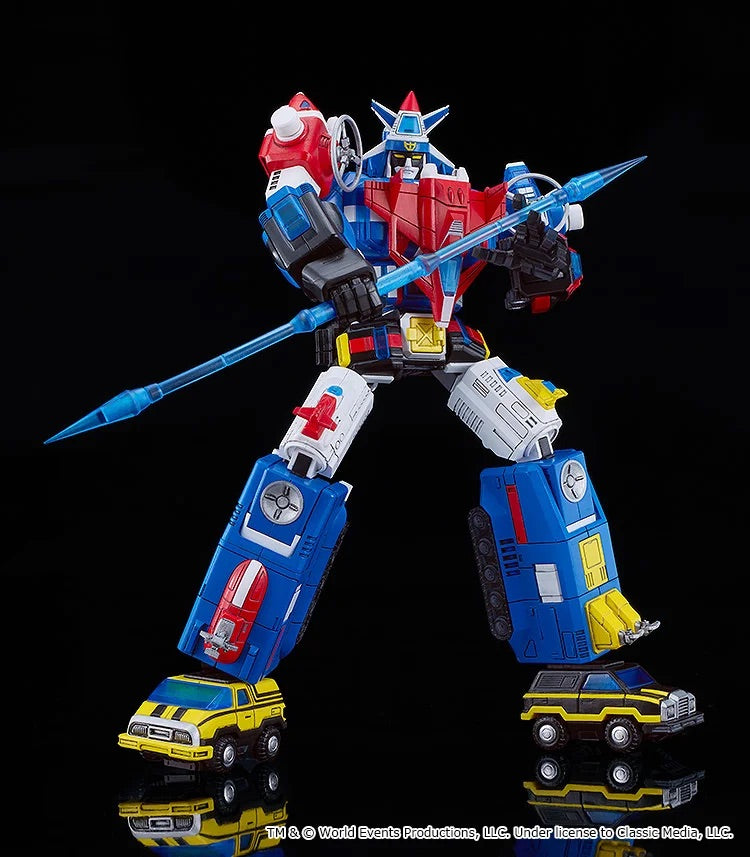 GSC MODEROID 《機甲艦隊》 Dairugger XV 15機 組裝模型