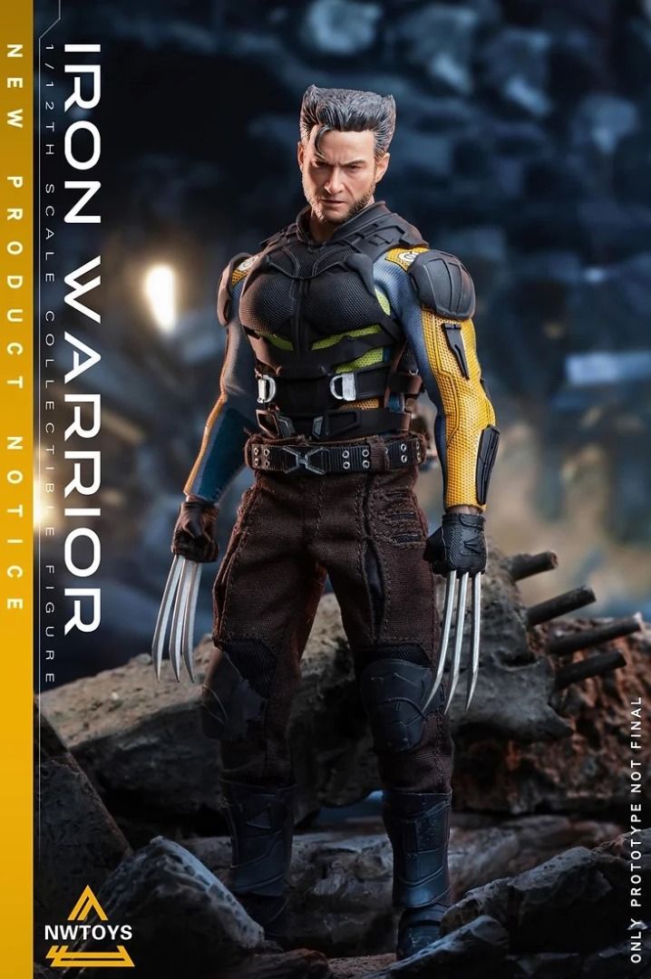 Nwtoys 1/12 Iron Wolverine 狼人 可動人偶