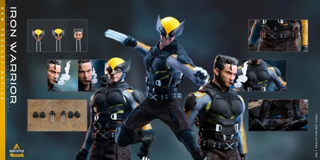 Nwtoys 1/12 Iron Wolverine 狼人 可動人偶