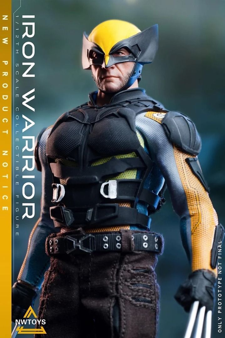 Nwtoys 1/12 Iron Wolverine 狼人 可動人偶