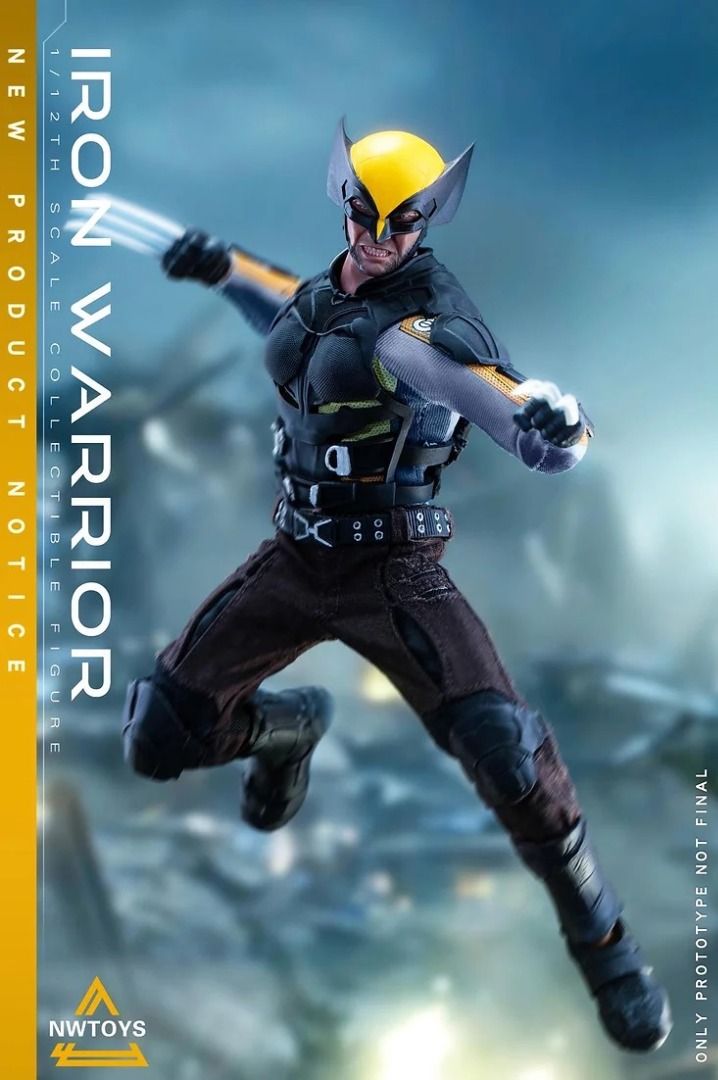 Nwtoys 1/12 Iron Wolverine 狼人 可動人偶