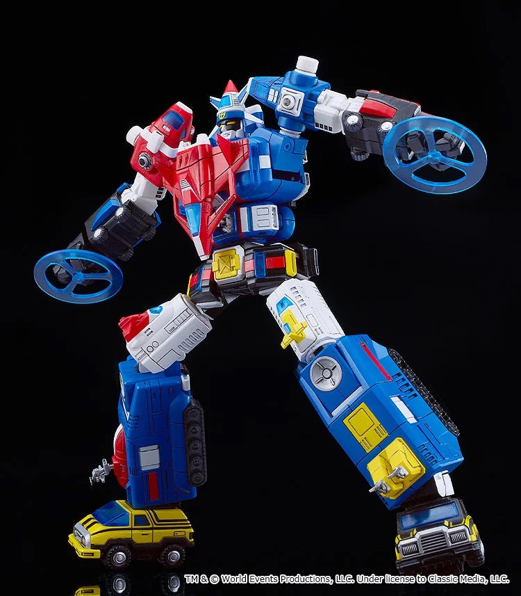 GSC MODEROID 《機甲艦隊》 Dairugger XV 15機 組裝模型