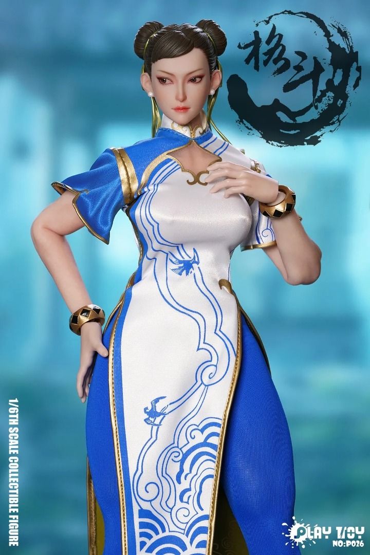 PLAY TOY 1/6 P026 格鬥女神 格斗女神 Chun Li 春麗 6th Generation 可動人偶